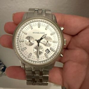 Michael Kors Stainless Steel Chronograph Watch